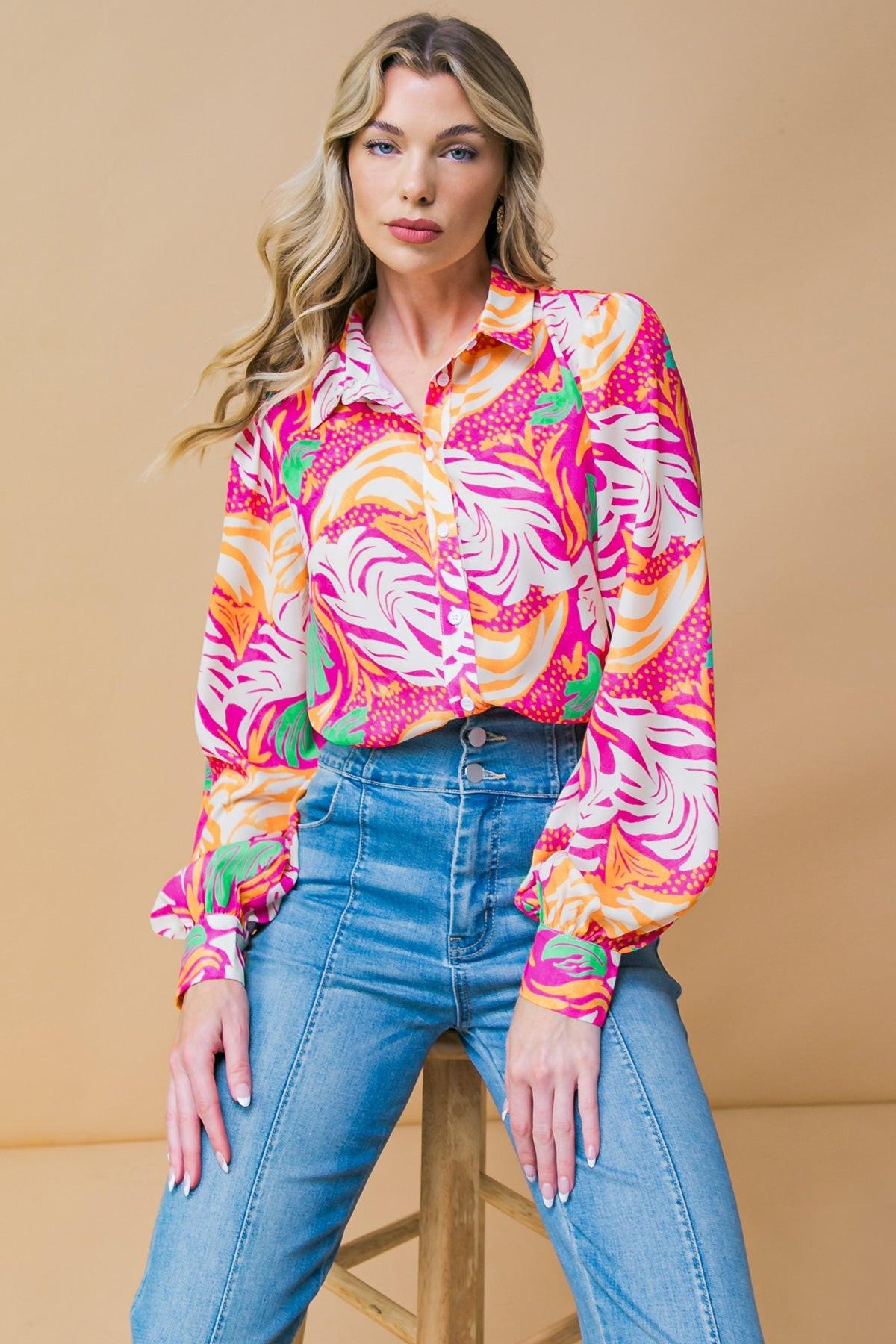 Esteemed Moment Woven Top in 20fuc 20ivo4 — Soul Flow Apparel