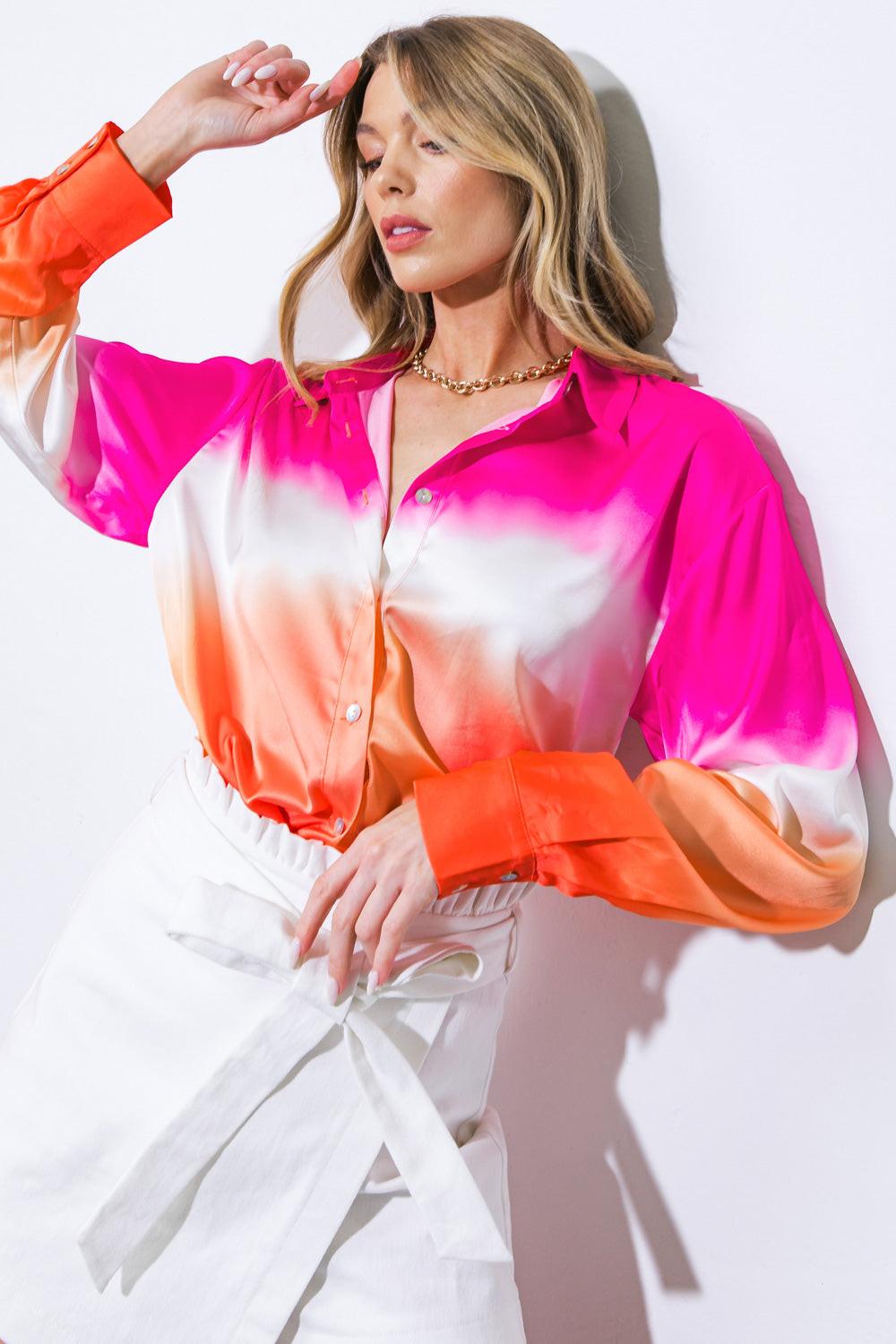 Remember This Feeling Woven Top in 20fuc 20ora19 — Soul Flow Apparel