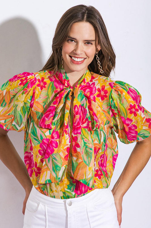 Day Downtown Woven Top in 20ivo 20pin12 — Soul Flow Apparel