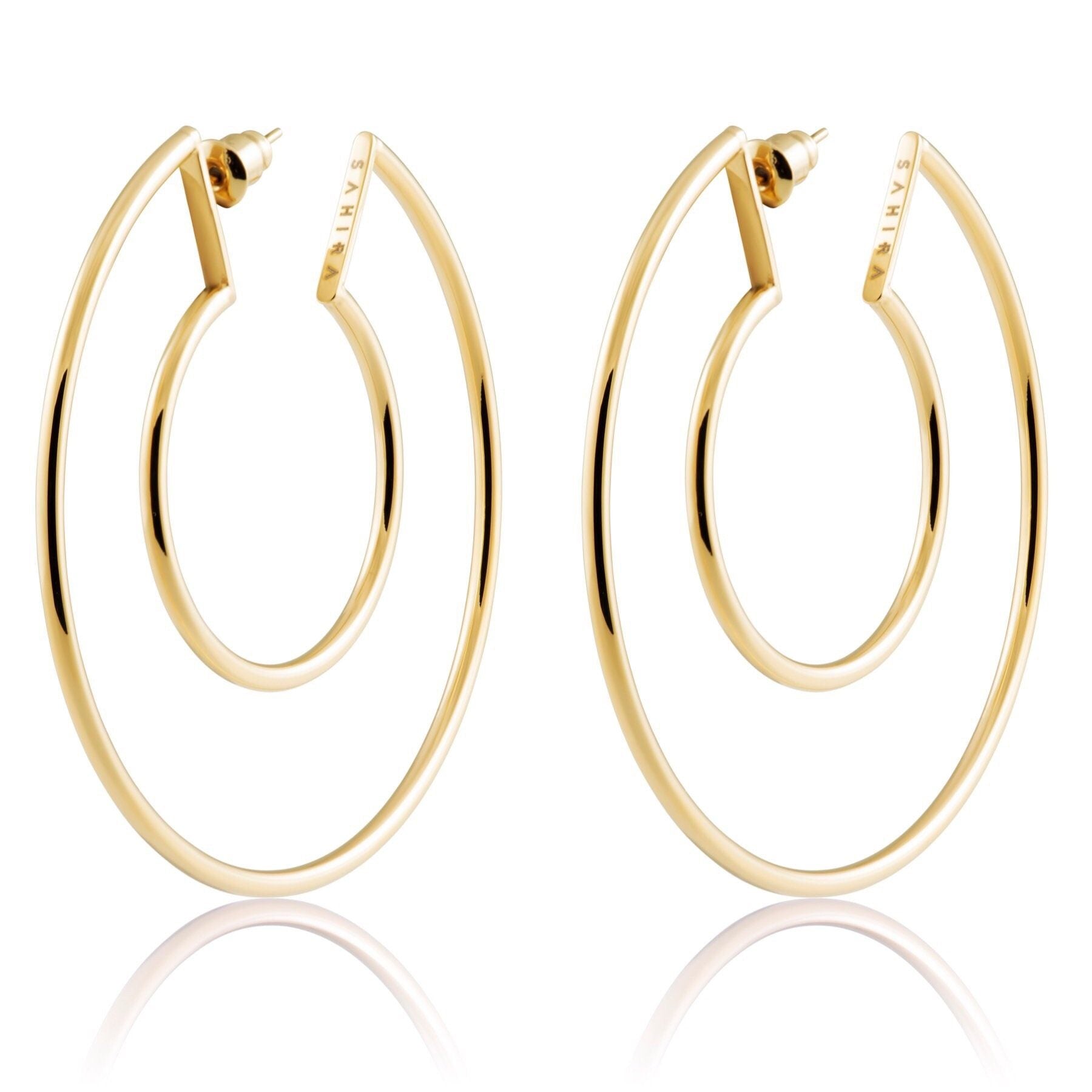Faye Cutout Hoops — Soul Flow Apparel