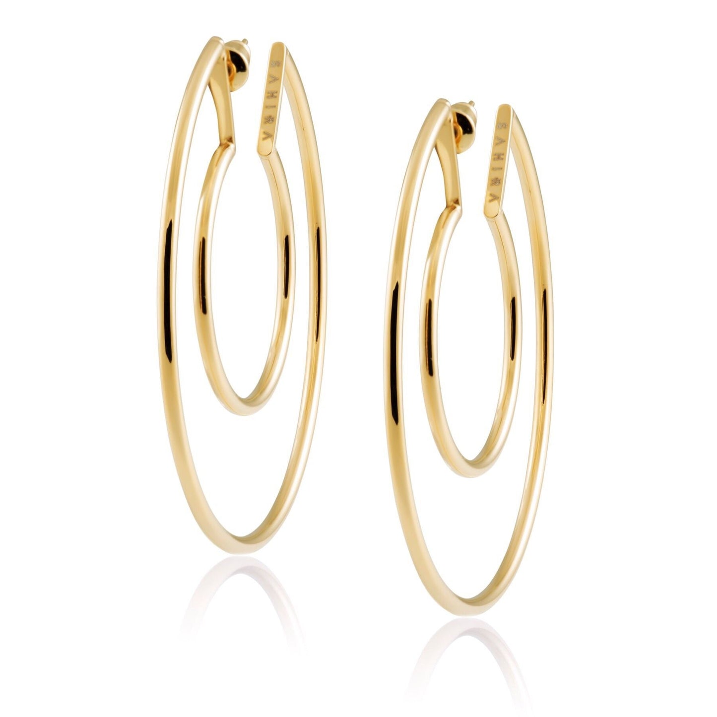 Faye Cutout Hoops — Soul Flow Apparel