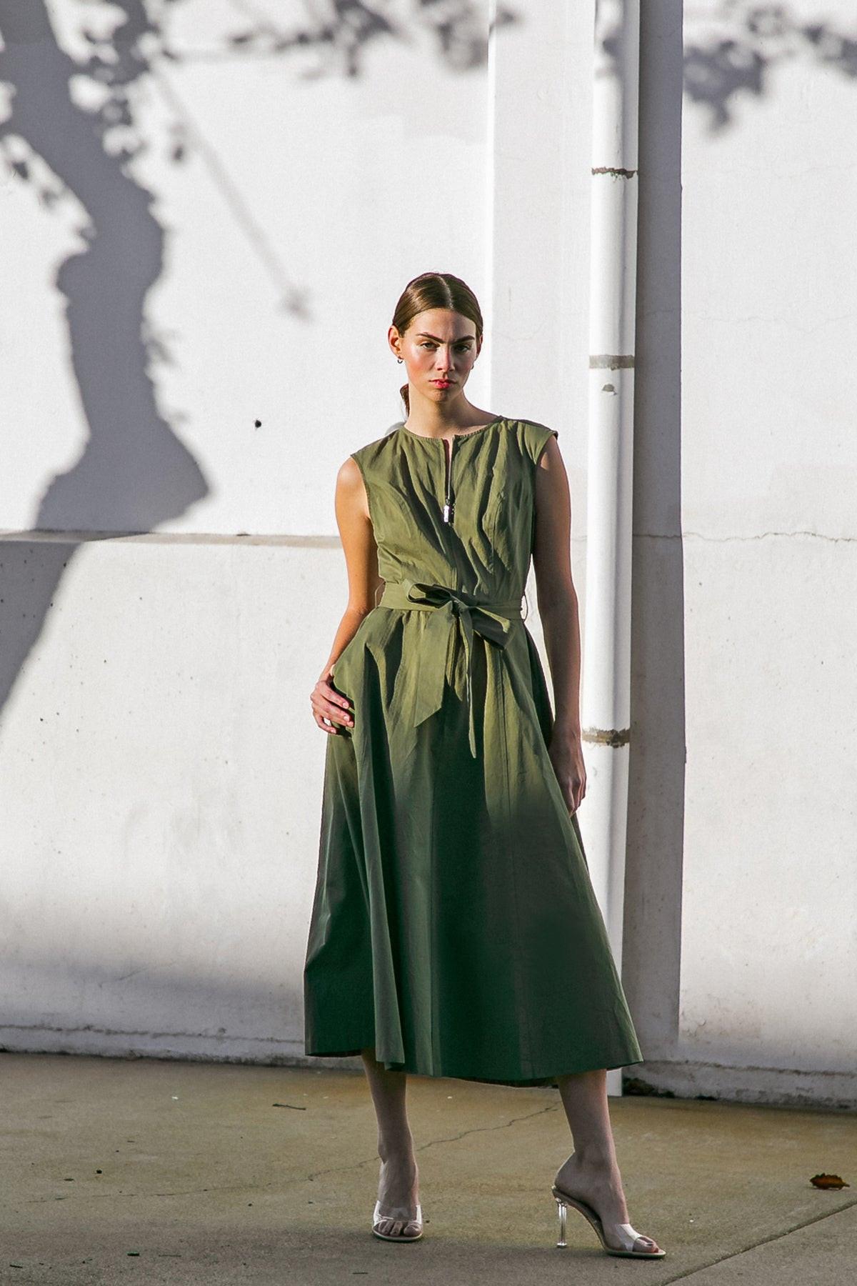 Delicate Dreams Woven Midi Dress — Soul Flow Apparel