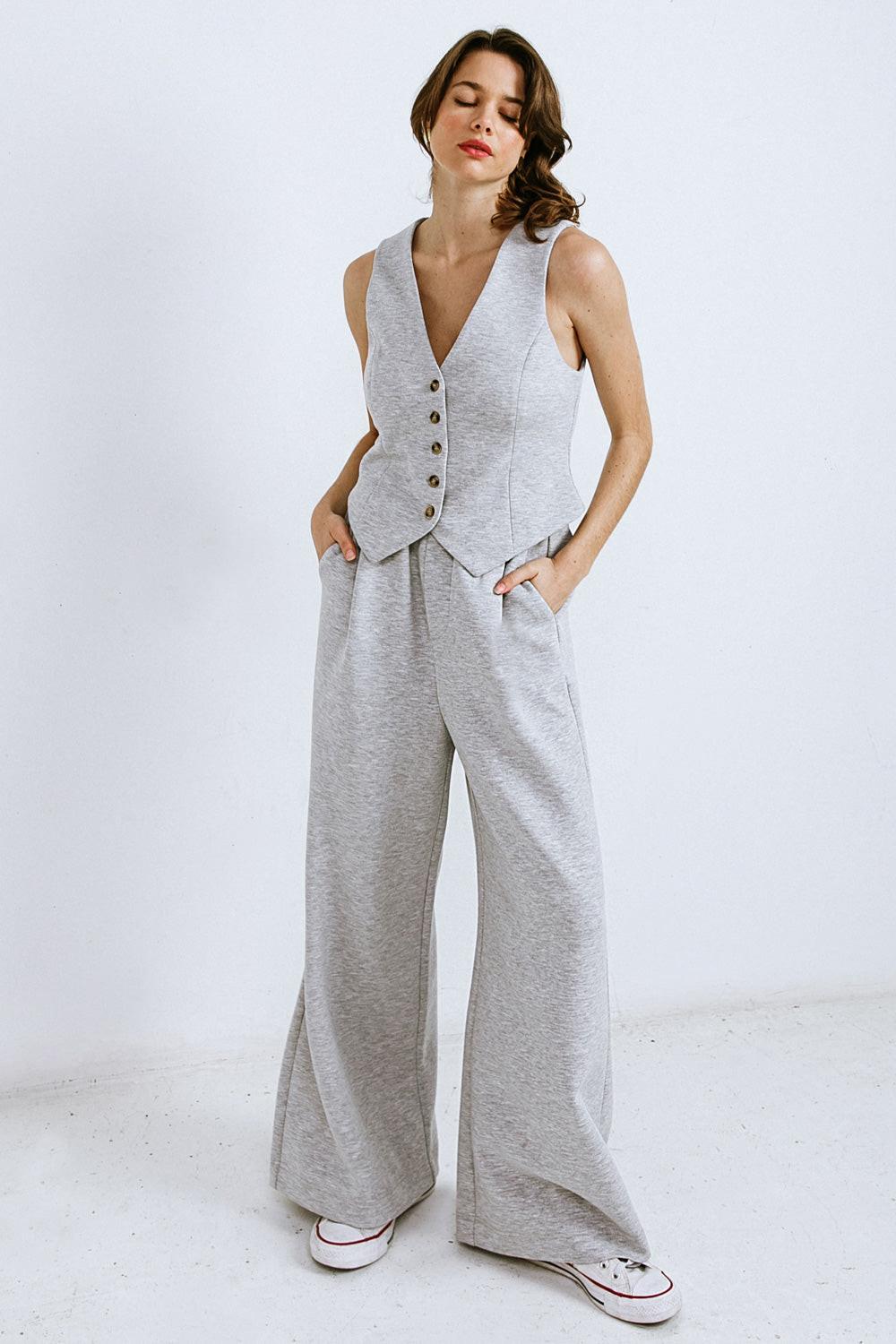 Call My Lovely Ponti Vest — Soul Flow Apparel