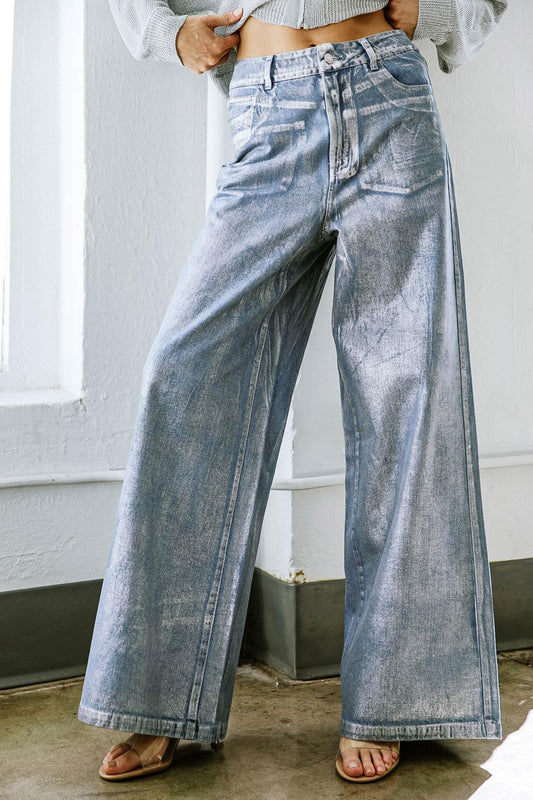 Peace and Joy Denim Pants — Soul Flow Apparel