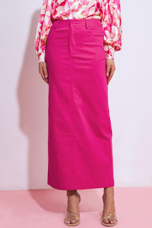 My Love Mine All Mine Woven Midi Skirt — Soul Flow Apparel