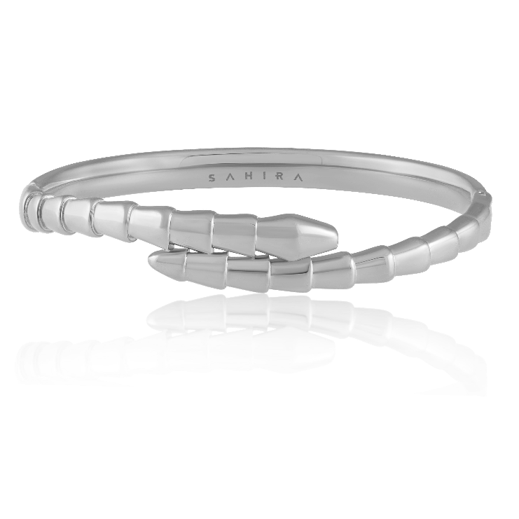 Finley Snake Bracelet in nake silver — Soul Flow Apparel