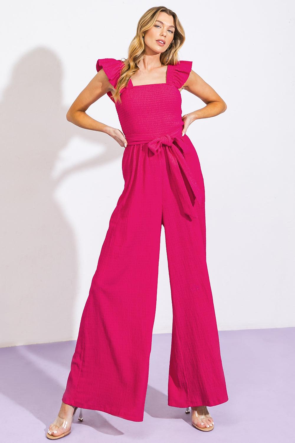 Loveilest Style Woven Jumpsuit — Soul Flow Apparel