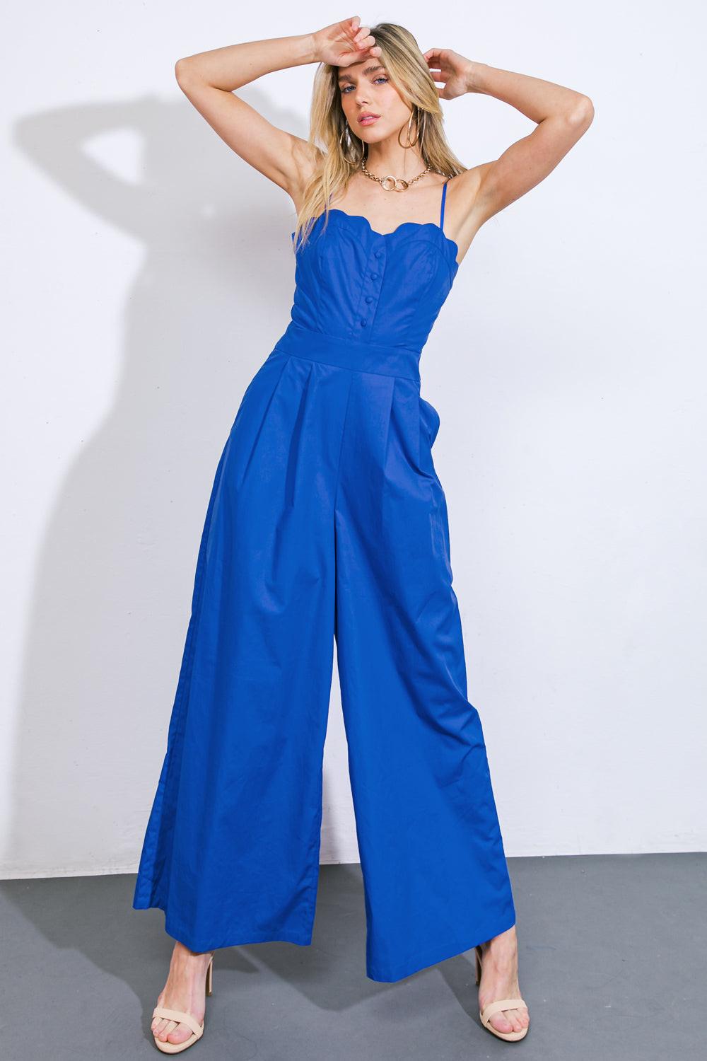 A Beautiful Feeling Woven Jumpsuit — Soul Flow Apparel