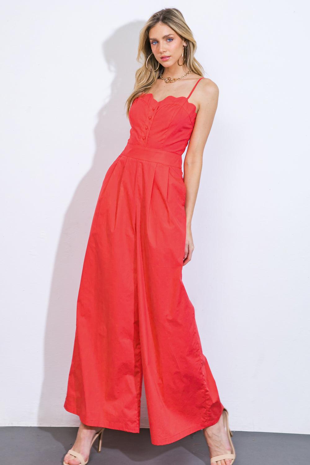 A Beautiful Feeling Woven Jumpsuit — Soul Flow Apparel