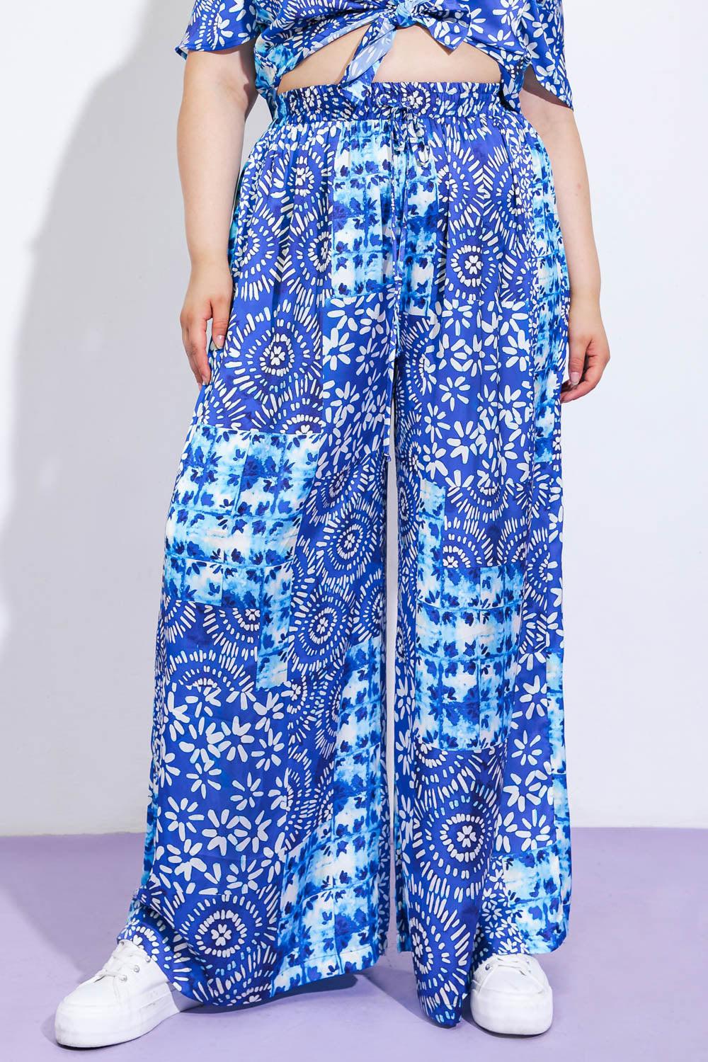 Beautiful Borders Woven Pants — Soul Flow Apparel
