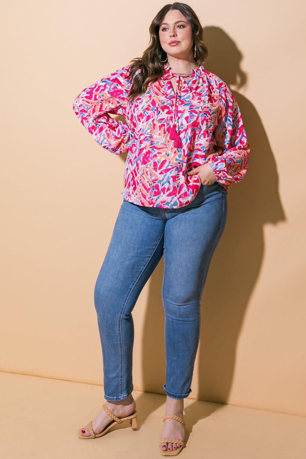 Mistletoe Moment Woven Top — Soul Flow Apparel