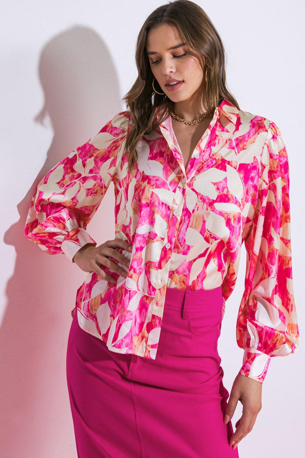 Coming to My Senses Woven Top — Soul Flow Apparel
