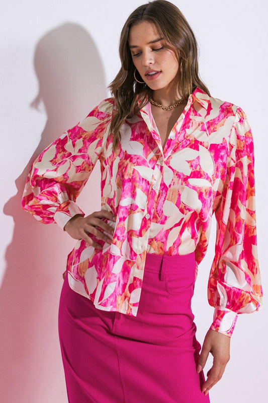 Coming to My Senses Woven Top — Soul Flow Apparel