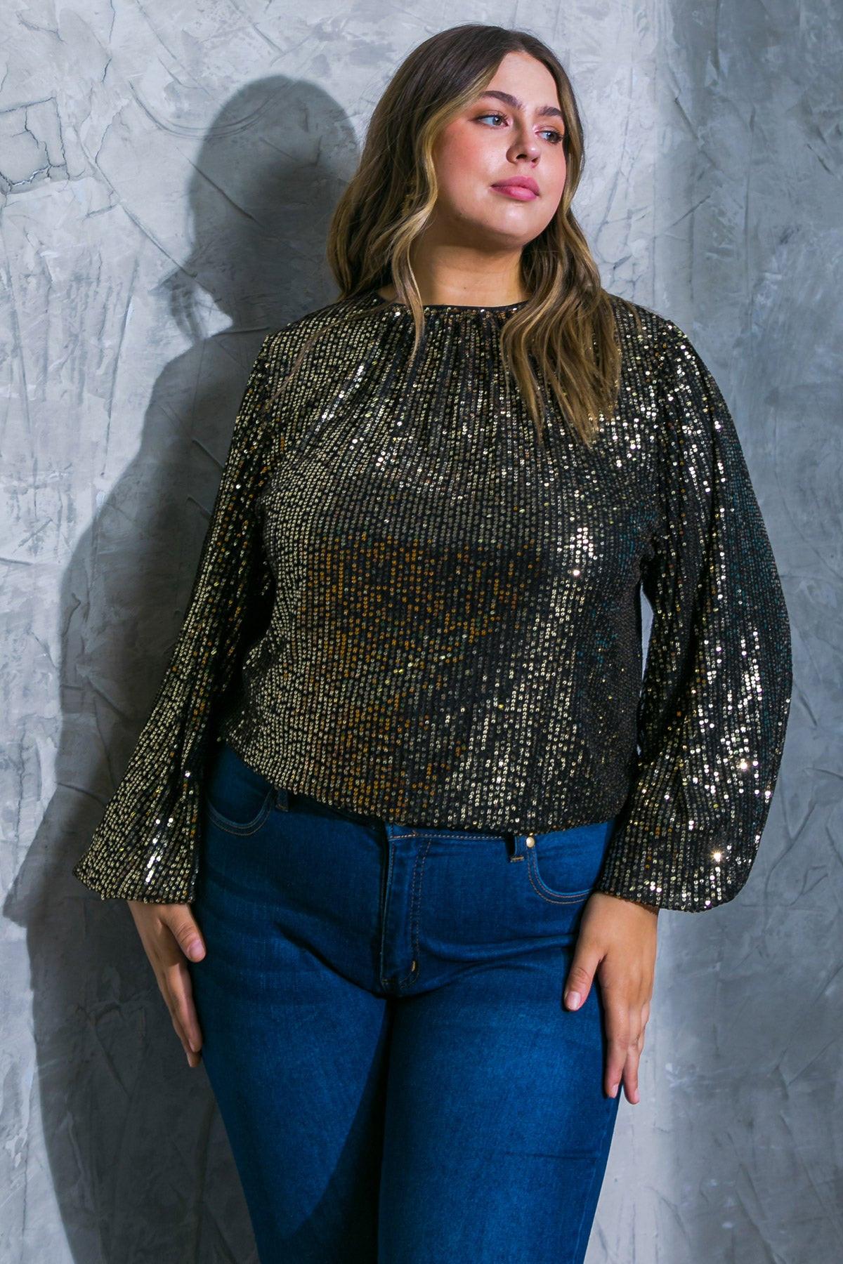 Hope You Remember Sequin Top — Soul Flow Apparel