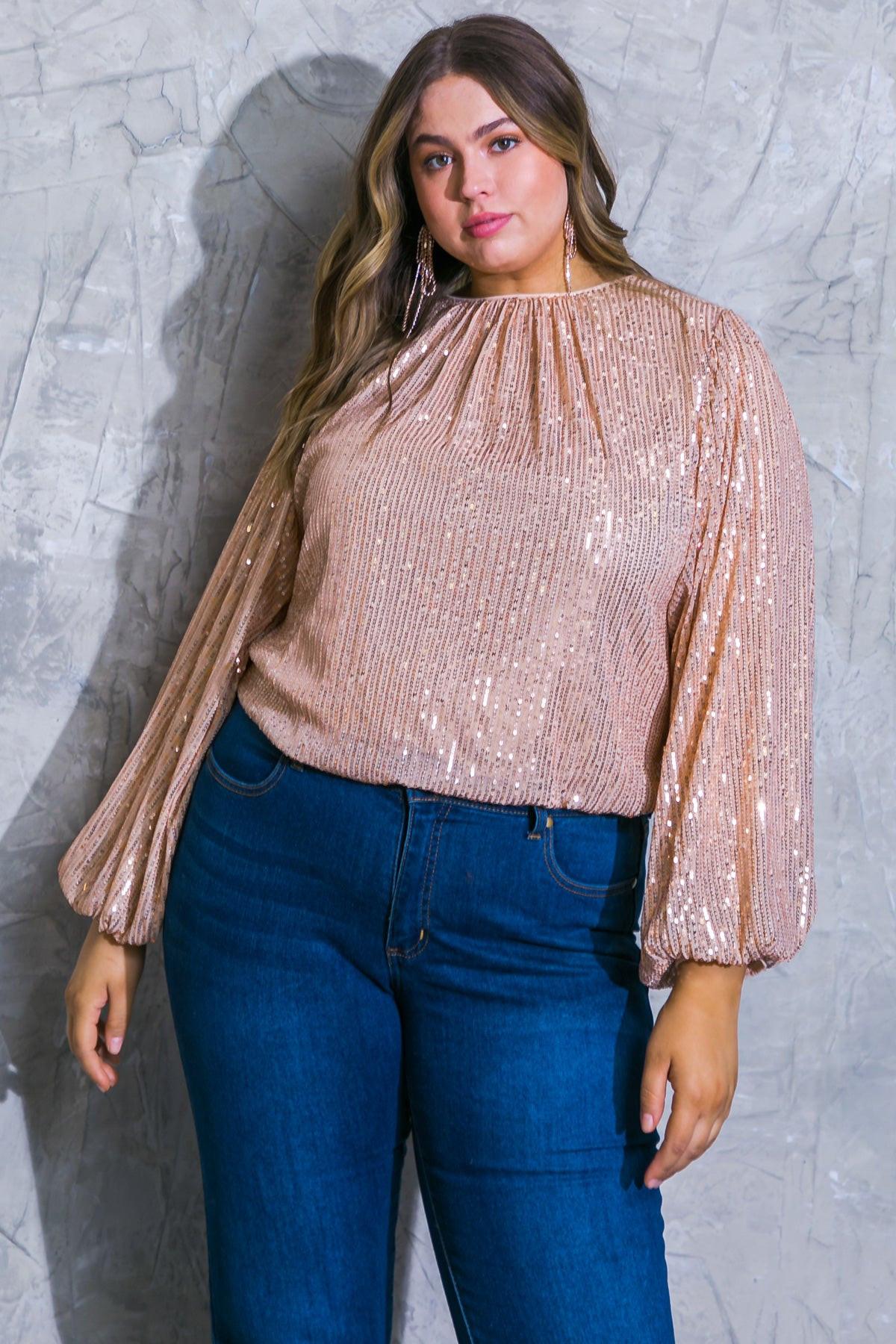 Hope You Remember Sequin Top — Soul Flow Apparel