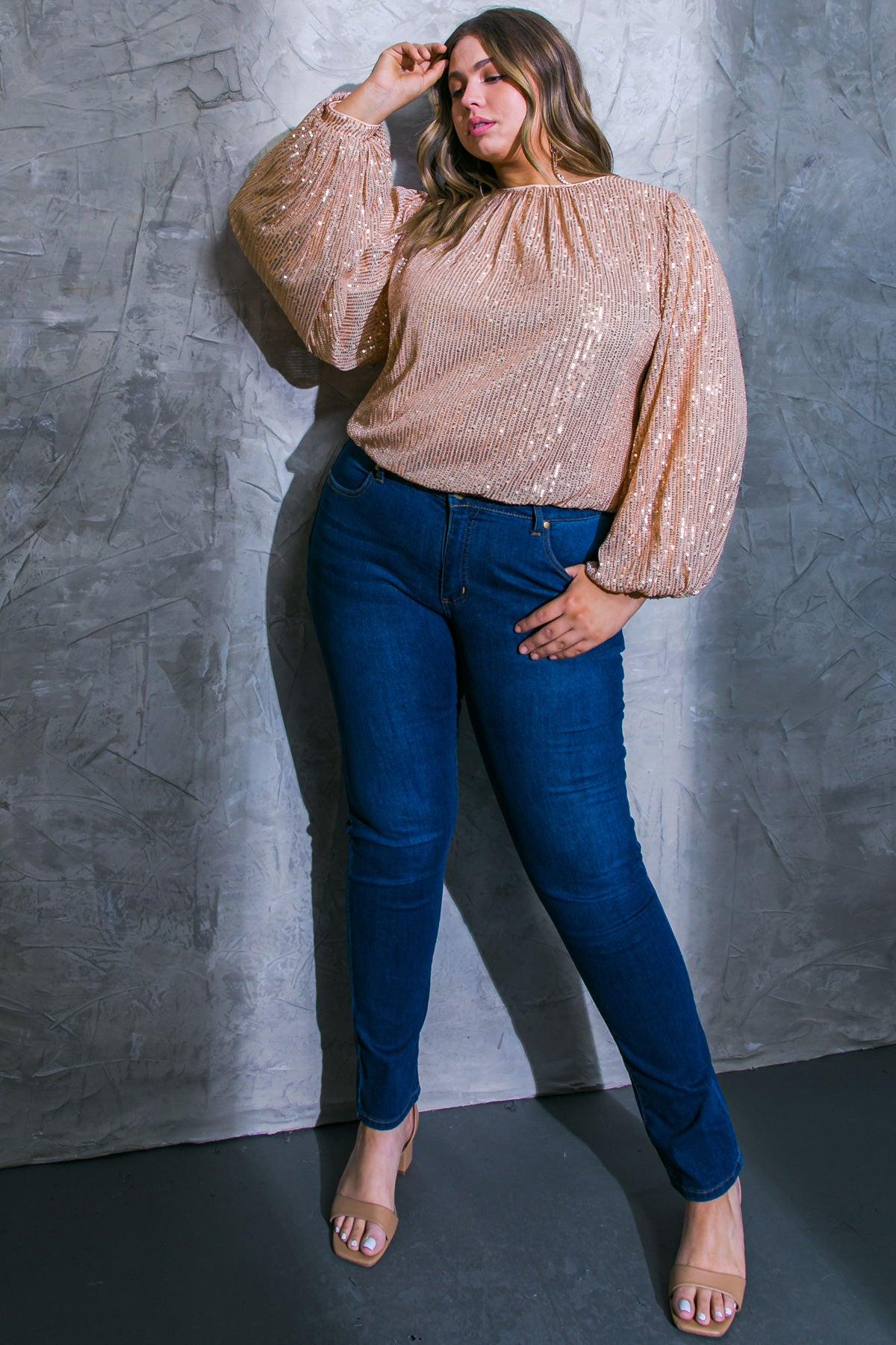 Hope You Remember Sequin Top — Soul Flow Apparel