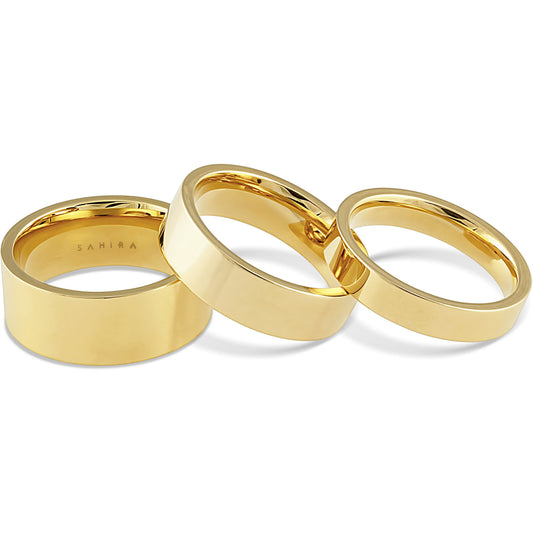 Flat Stackable Ring Set — Soul Flow Apparel