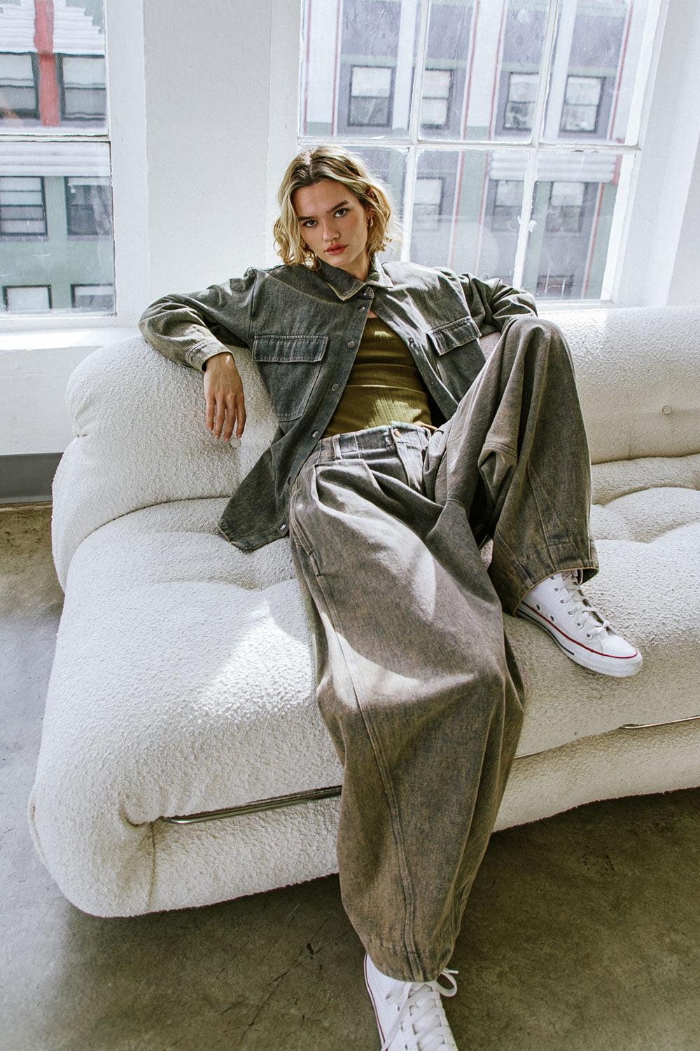 Stuck in Your Ways Denim Pants in 20den14 — Soul Flow Apparel