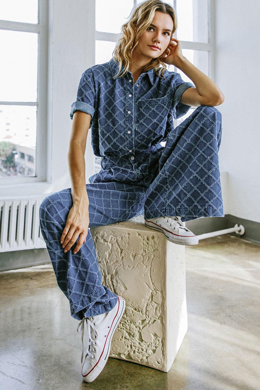 It's a Secret Denim Pants in 20med 20ind22 — Soul Flow Apparel