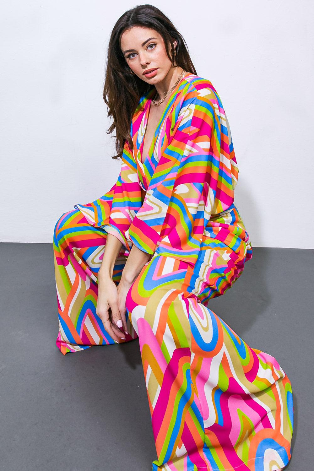 Worth My Time Woven Jumpsuit in 20fuc 20gre16 — Soul Flow Apparel