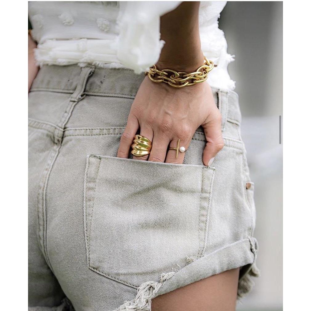 Frankie Oval Link Bracelet — Soul Flow Apparel