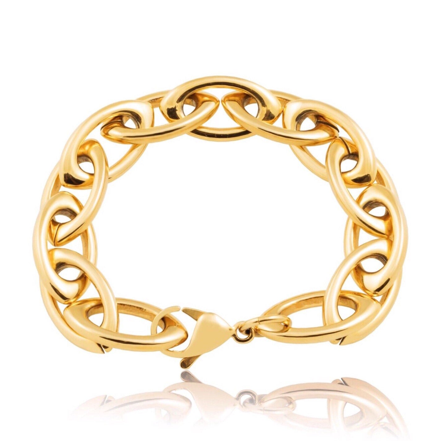 Frankie Oval Link Bracelet — Soul Flow Apparel