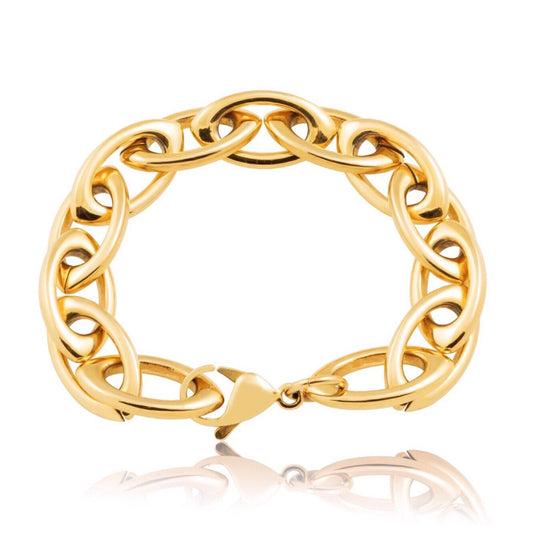 Frankie Oval Link Bracelet — Soul Flow Apparel