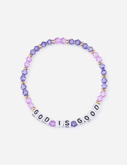 God is Good Letter Bracelet – Christian Letter Bracelet