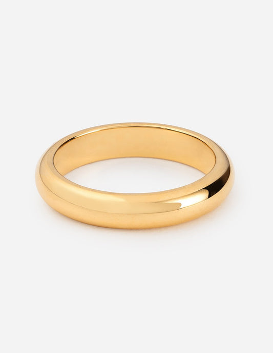 Gold Band Ring – Christian Ring