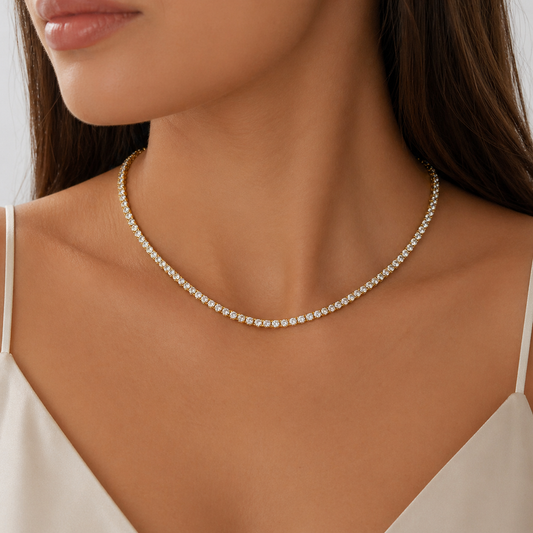 Chloe Tennis Choker — Soul Flow Apparel