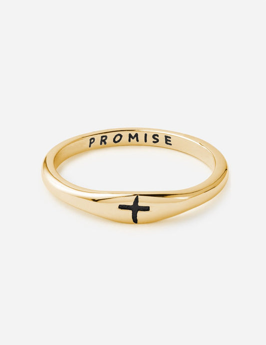 Gold Promise Ring – Christian Ring