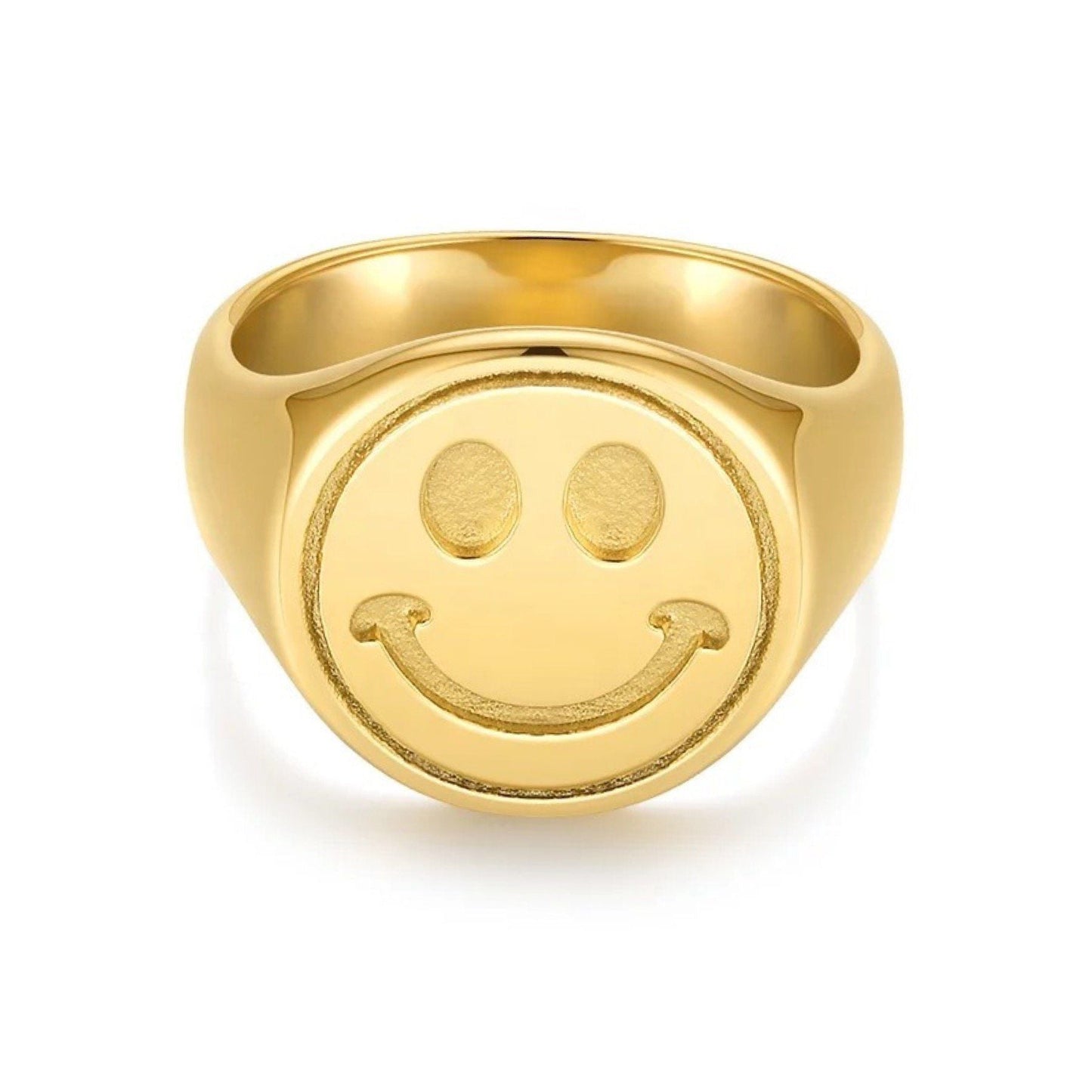 Happy Signet Ring — Soul Flow Apparel