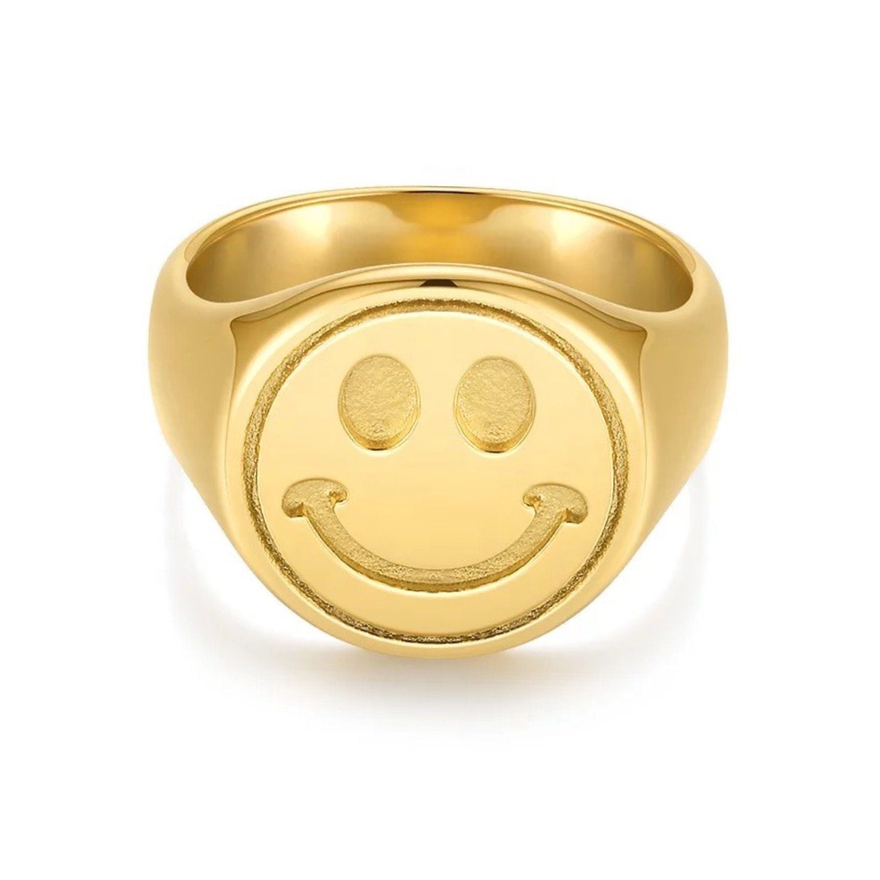 Happy Signet Ring — Soul Flow Apparel