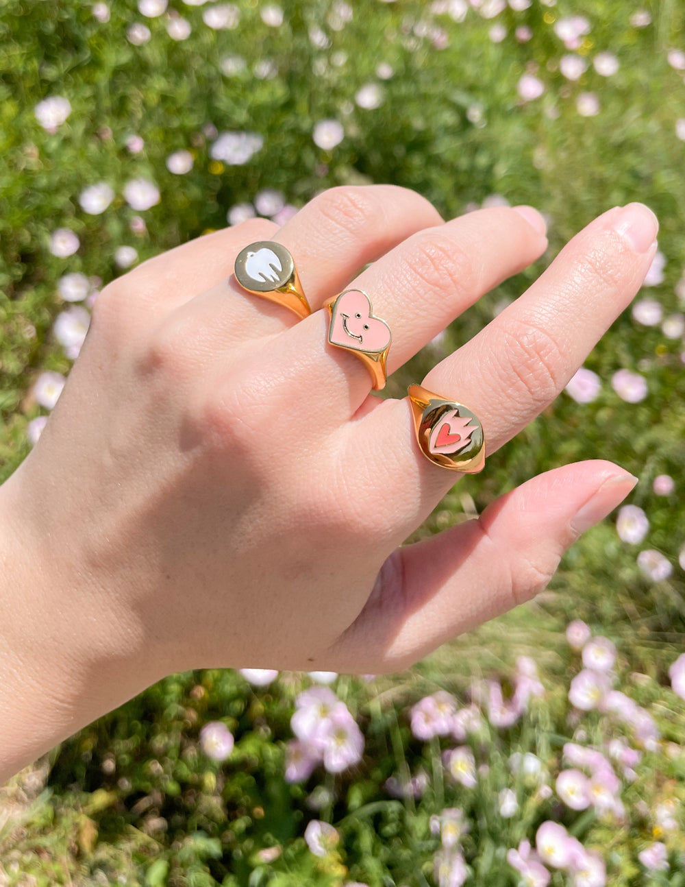 Heart Signet Ring – Christian Ring