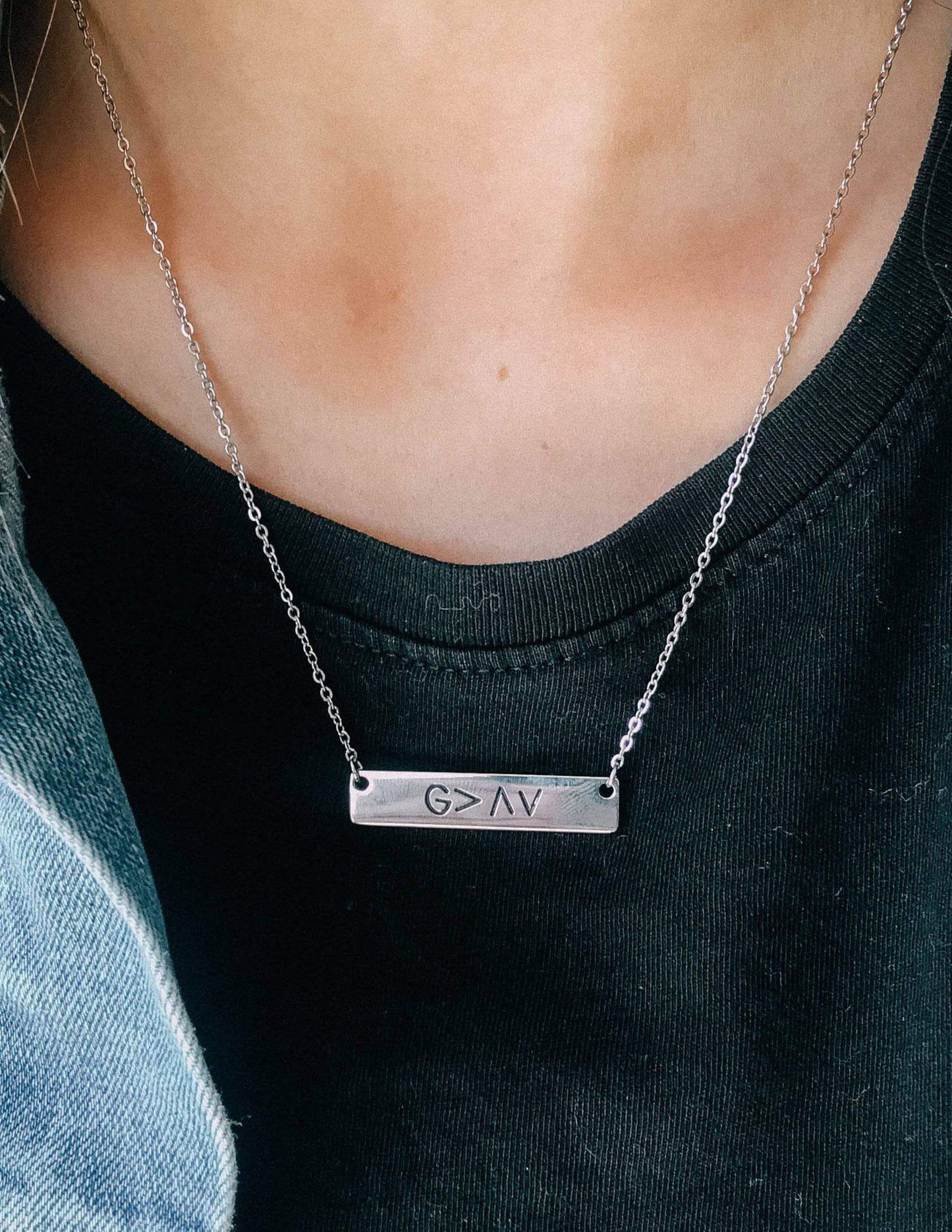 Highs and Lows Necklace – Christian Necklace