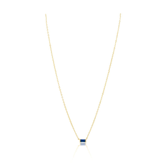 Willow Necklace- Sapphire — Soul Flow Apparel