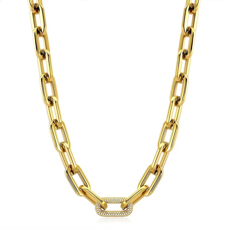 Jenna Pave Chain, view 22 — Soul Flow Apparel
