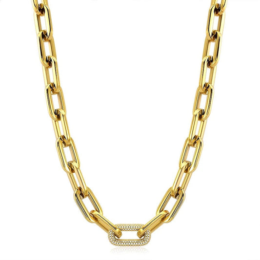 Jenna Pave Chain, view 22 — Soul Flow Apparel