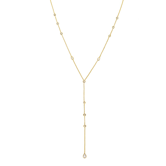 Alexia Cz Lariat, view 11 — Soul Flow Apparel