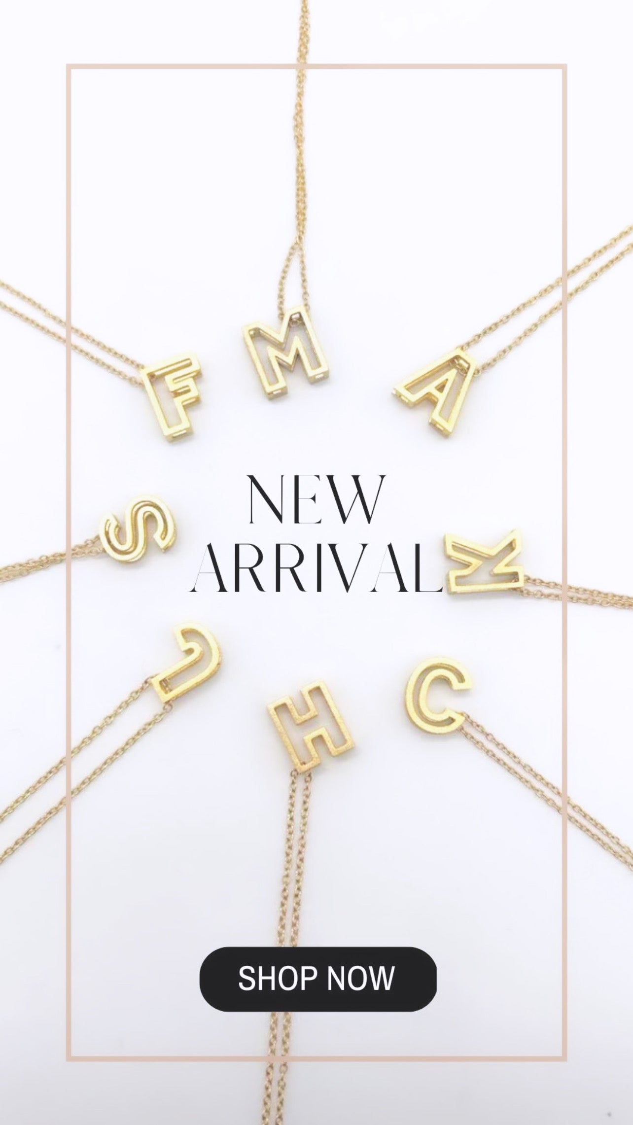 Cut Out Initial — Soul Flow Apparel