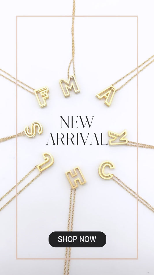 Cut Out Initial — Soul Flow Apparel