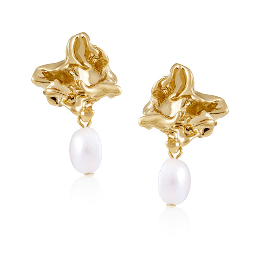 Greta Pearl Earring — Soul Flow Apparel