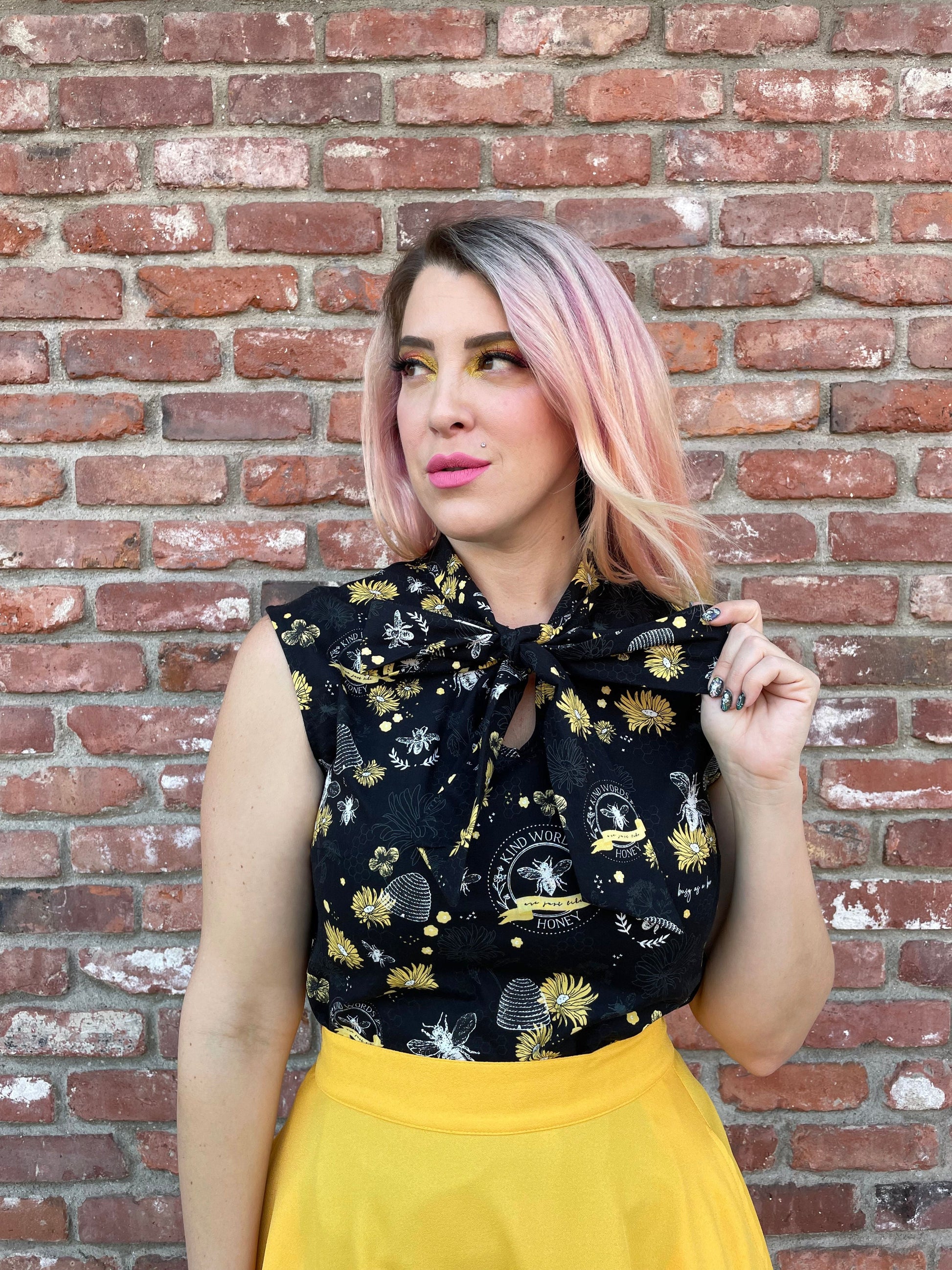 Bee Kind Bow Top — Soul Flow Apparel