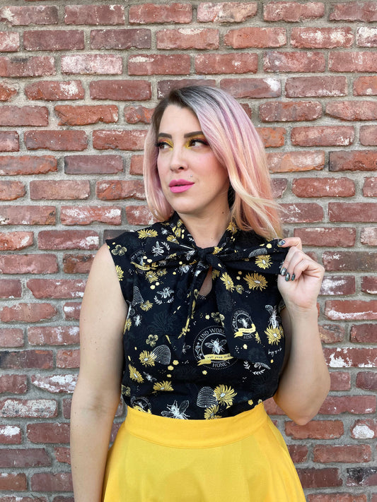 Bee Kind Bow Top — Soul Flow Apparel