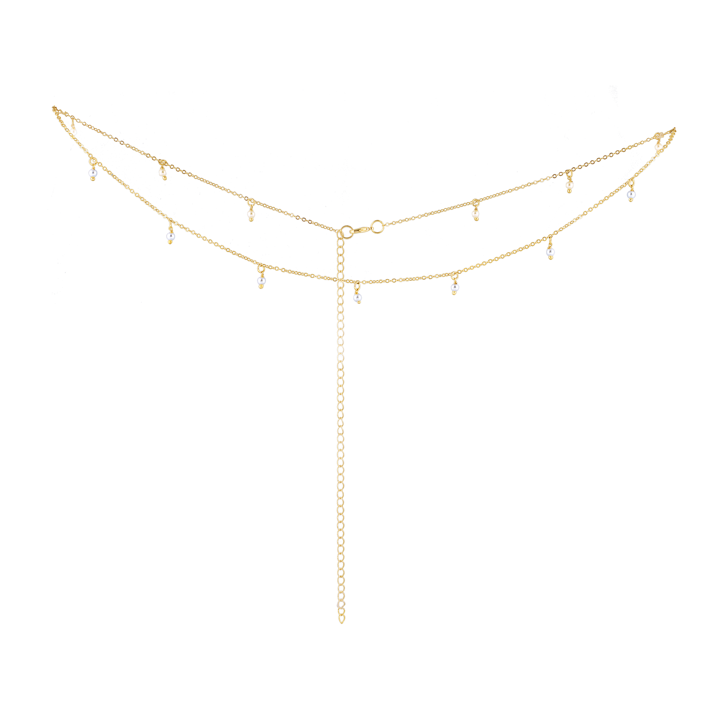 Alina Pearl Belly Chain — Soul Flow Apparel