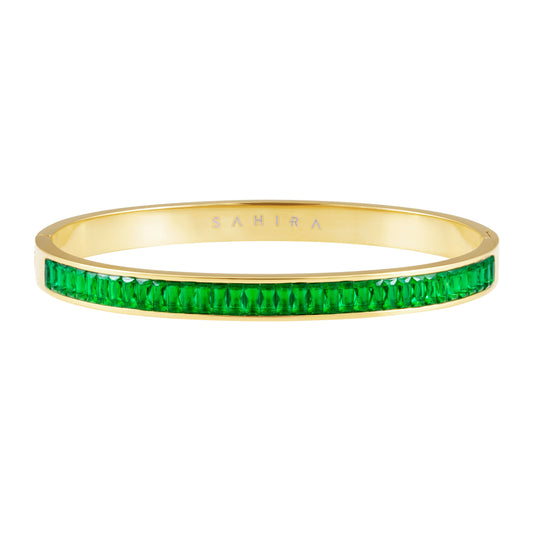 Nicola Cz Bracelet - Emerald — Soul Flow Apparel