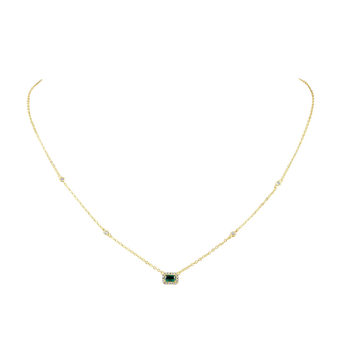 Nora Emerald Necklace — Soul Flow Apparel