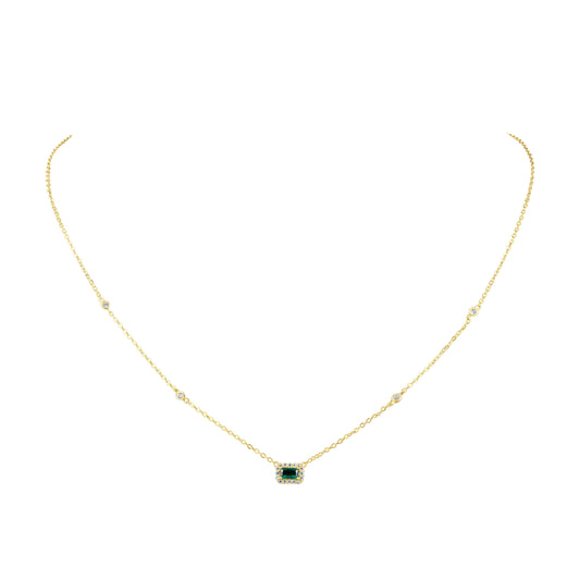 Nora Emerald Necklace — Soul Flow Apparel