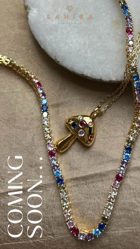 Meadow Shroom Necklace — Soul Flow Apparel