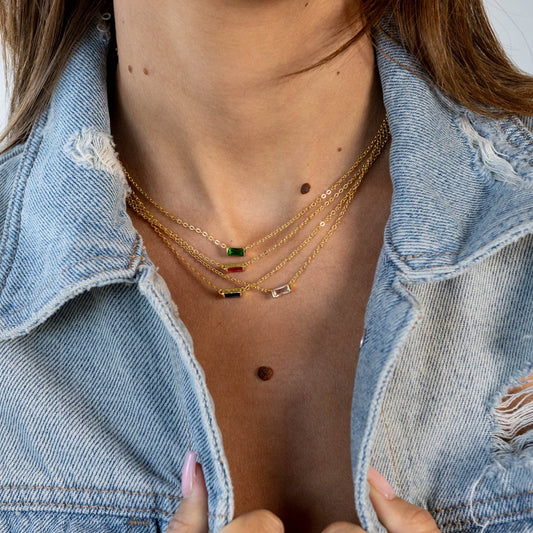 Willow Necklace- Clear — Soul Flow Apparel